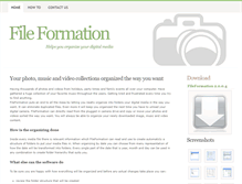 Tablet Screenshot of fileformation.com